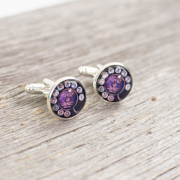 Rotary Dial Cuff links - Artfest Ontario - Lisa Young Design - Cuff Links