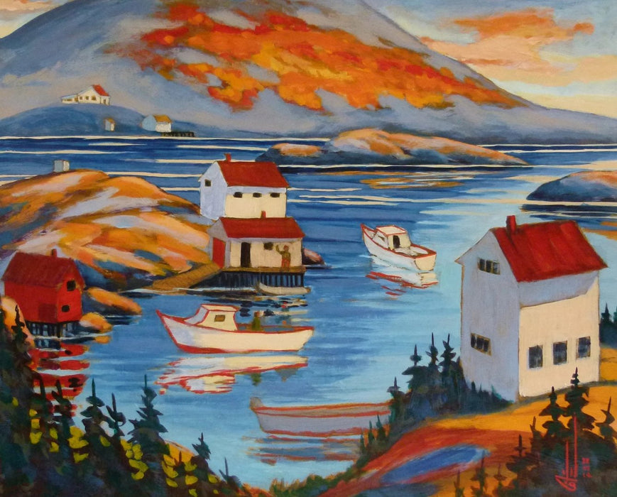 Salt Harbour, Northwest Territories - Artfest Ontario - Gilles Côté - Paintings -Artwork - Sculpture