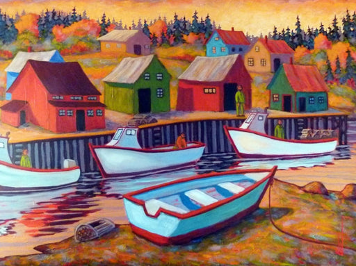 Seal Cove, Gran Manan - Artfest Ontario - Gilles Côté - Paintings -Artwork - Sculpture