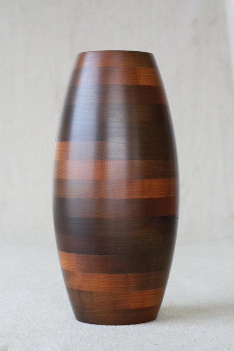 Spiral Sealed Wooden Vase - Artfest Ontario - Merganzer Furniture - Furniture & Houseware