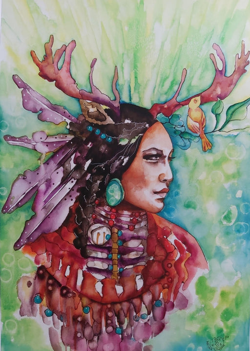 Spirit of the Forest - Artfest Ontario - Halina Stopyra - Paintings, Artwork & Sculpture