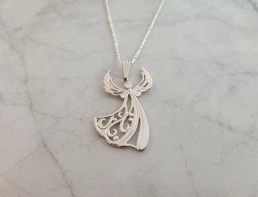 Sterling Angel Necklace - Artfest Ontario - Delicate Touch Jewellery - Fine Jewellery