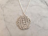 Sterling Complex Celtic Pendant on Chain - Artfest Ontario - Delicate Touch Jewellery - Fine Jewellery