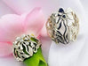 Sterling Daisy Rings, Small - Artfest Ontario - Delicate Touch Jewellery - Fine Jewellery