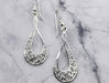 Sterling Oval Filigree Earrings, Medium - Artfest Ontario - Delicate Touch Jewellery - Fine Jewellery