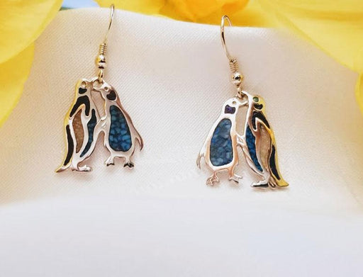 Sterling Penguin Earrings - Artfest Ontario - Delicate Touch Jewellery - Fine Jewellery