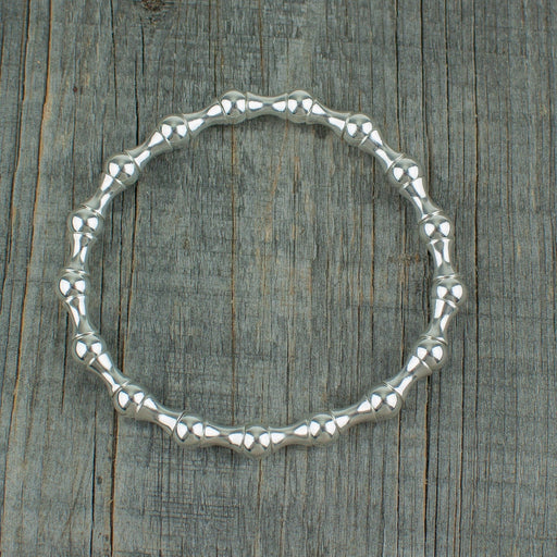 Sterling Silver Bead Bracelet - Artfest Ontario - Lisa Young Design - Bracelets