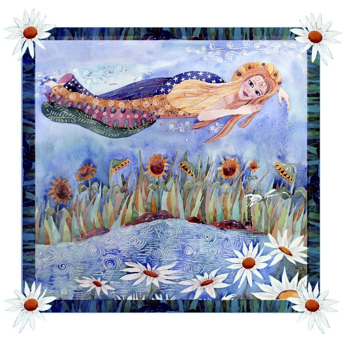Sunflower Goddess - Artfest Ontario - Lory MacDonald - Paintings, Artwork & Sculpture