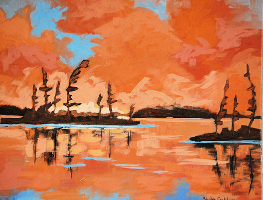 Sunset 1202-1-21 - Artfest Ontario - Cockburnstudio - Paintings