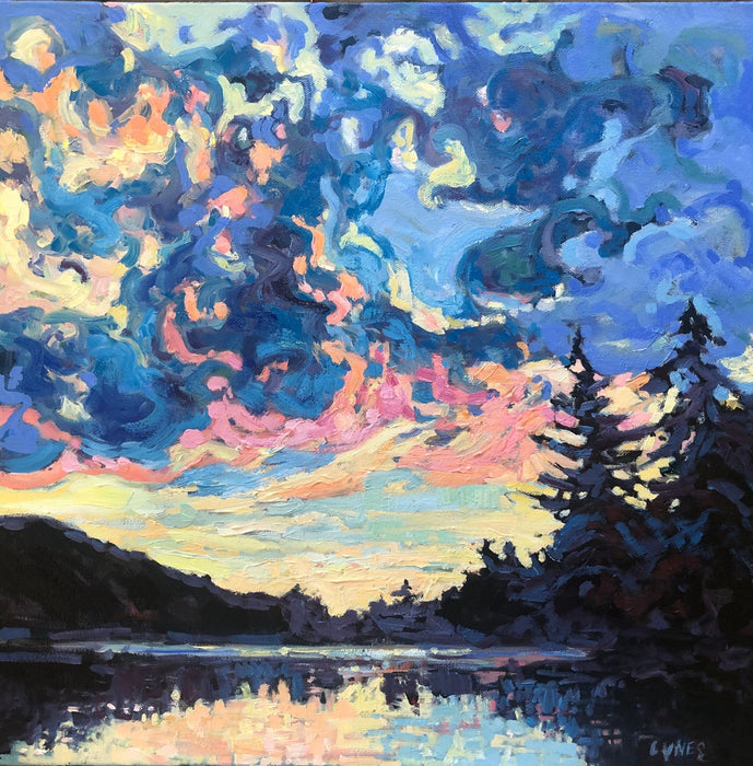 Sunset Paddle - Artfest Ontario - Gradina Design Studio - Painting