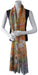 Sydenham Trail Silk Georgette Wrap - Artfest Ontario - Water Wood Style - Silk Georgette Shoulder Wrap