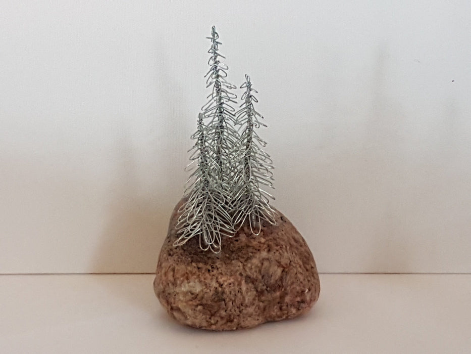Trio of Conifers - Artfest Ontario - Inspired from Within - Paintings, Artwork & Sculpture