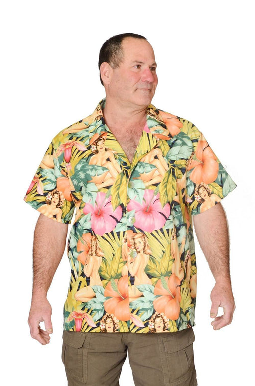 Tropical Forest Gal Pattern - Hawaiian Shirt - Artfest Ontario - Joe-Feak - Clothing & Accessories