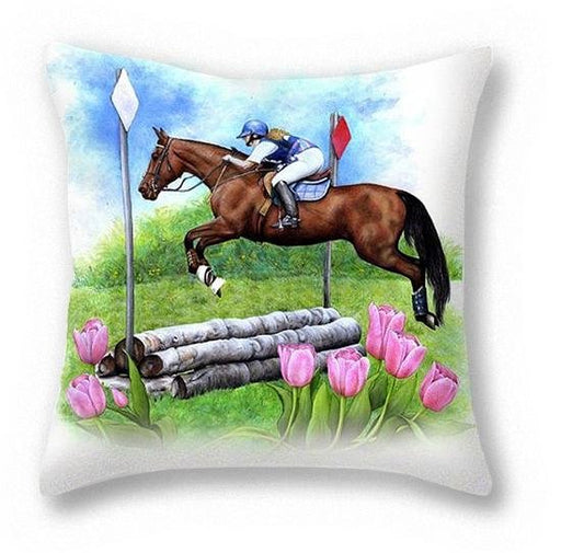 Tulipe Pillow - Artfest Ontario - Patrice Clarkson - Painting