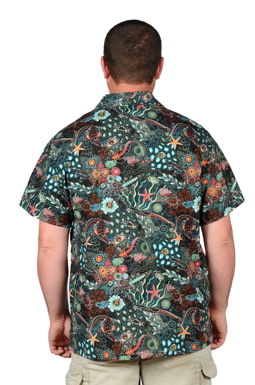 Under Sea Paradise Pattern - Hawaiian Shirt - Artfest Ontario - Joe-Feak - Clothing & Accessories