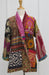 Vintage Kantha Quilt Jacket - Multicolour - Artfest Ontario