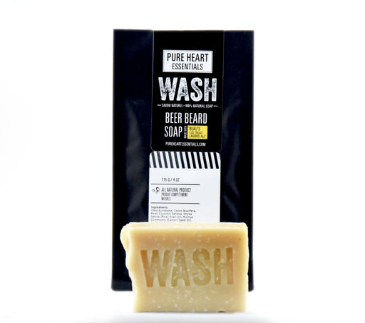 WASH – BEER BEARD SOAP (VEGAN) - Artfest Ontario - Pure Heart Essentials - wash