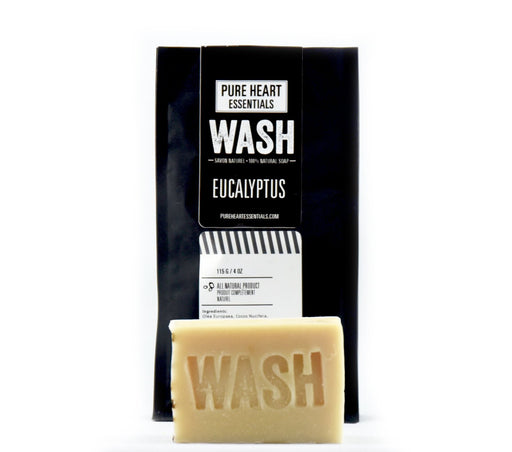 WASH – EUCALYPTUS SOAP (VEGAN) - Artfest Ontario - Pure Heart Essentials - wash