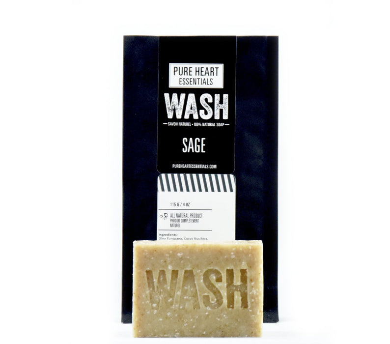 WASH – SAGE (VEGAN) - Artfest Ontario - Pure Heart Essentials - wash