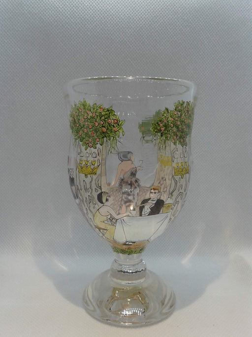 Wedding Goblet - Hand Painted - Artfest Ontario - Lukian Glass Studios - Glass Work