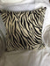 Wild Zebra Home Decor Pillow - Artfest Ontario - Julie's Home Decor - Home Decor