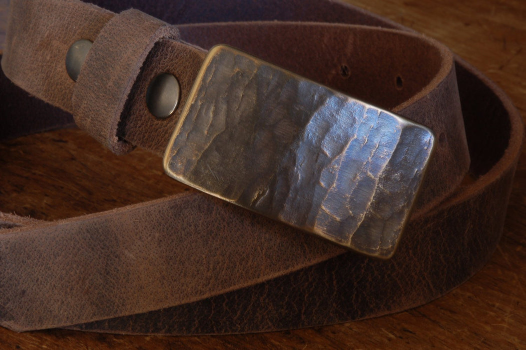 Wood Lovers Belt Buckle - Artfest Ontario - Iron Art - Clothing & Accessories